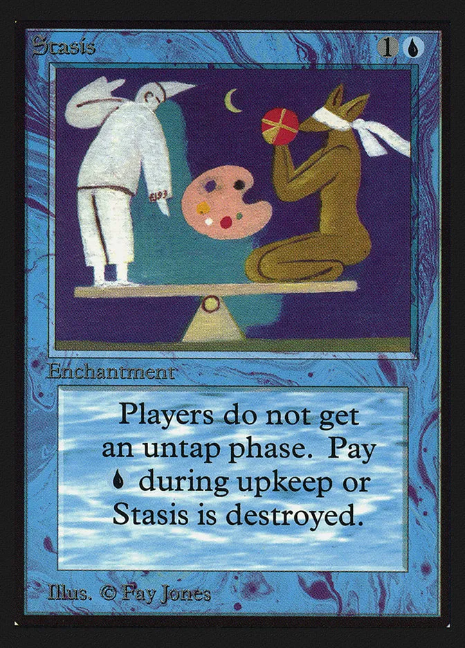 1993 Collectors' Edition Stasis rare #81 rare card image