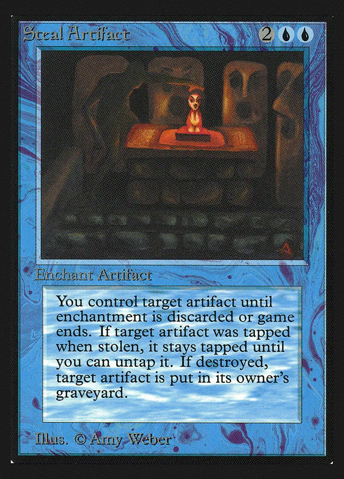 1993 Collectors' Edition Steal Artifact #82 uncommon card image