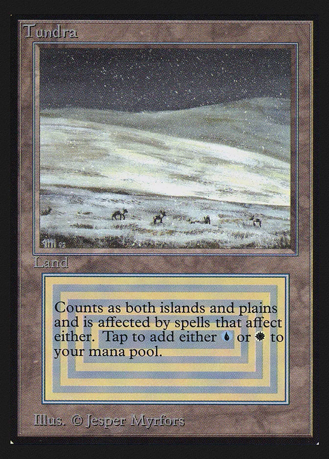 1993 Collectors' Edition Tundra rare #285 rare card image