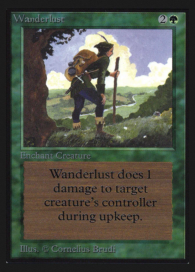 1993 Collectors' Edition Wanderlust #227 uncommon card image