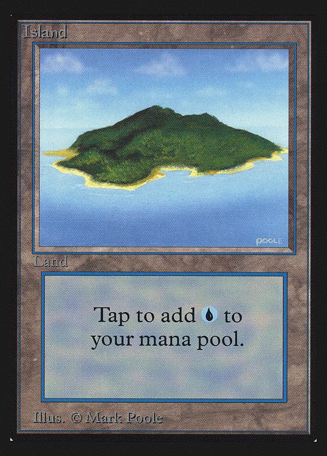1993 Intl. Collectors' Edition Island #292 common card image