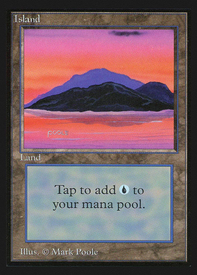 1993 Intl. Collectors' Edition Island #293 common card image