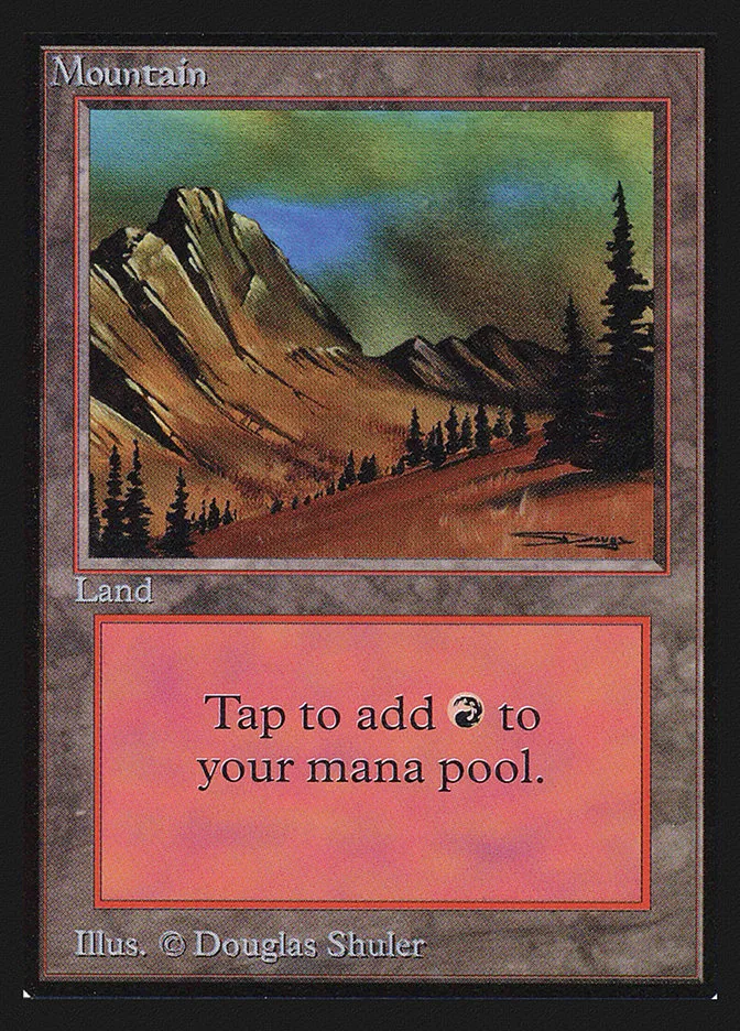 1993 Intl. Collectors' Edition Mountain #299 common card image