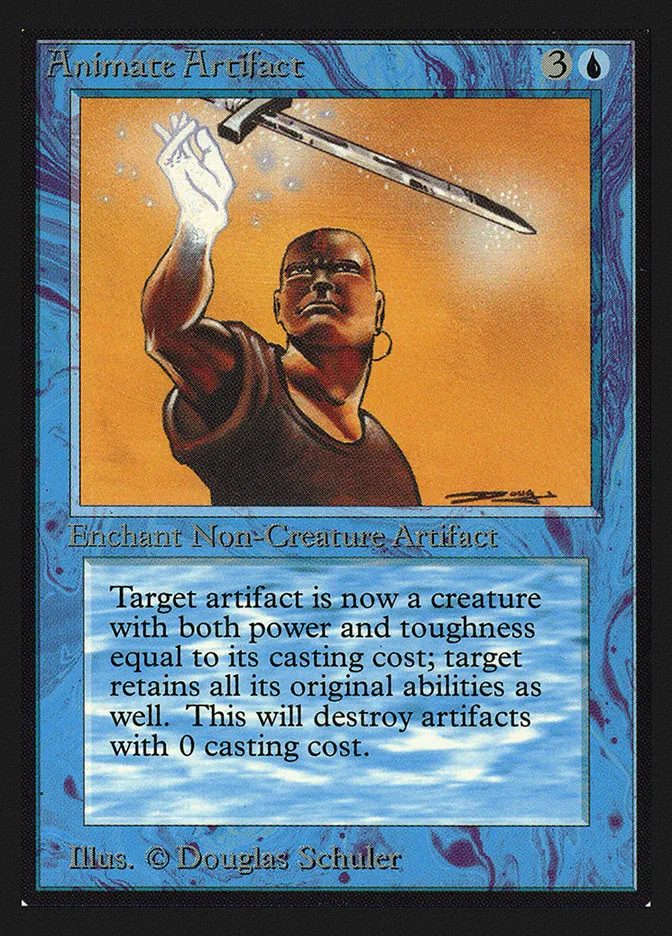 1993 Intl. Collectors' Edition Animate Artifact uncommon #49 uncommon card image