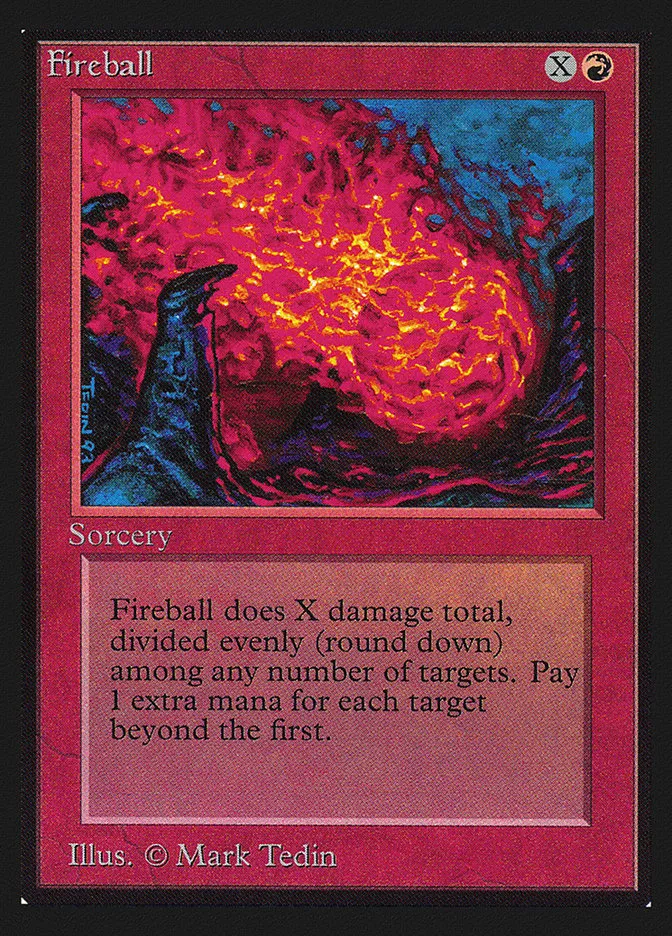 1993 Intl. Collectors' Edition Fireball #150 common card image