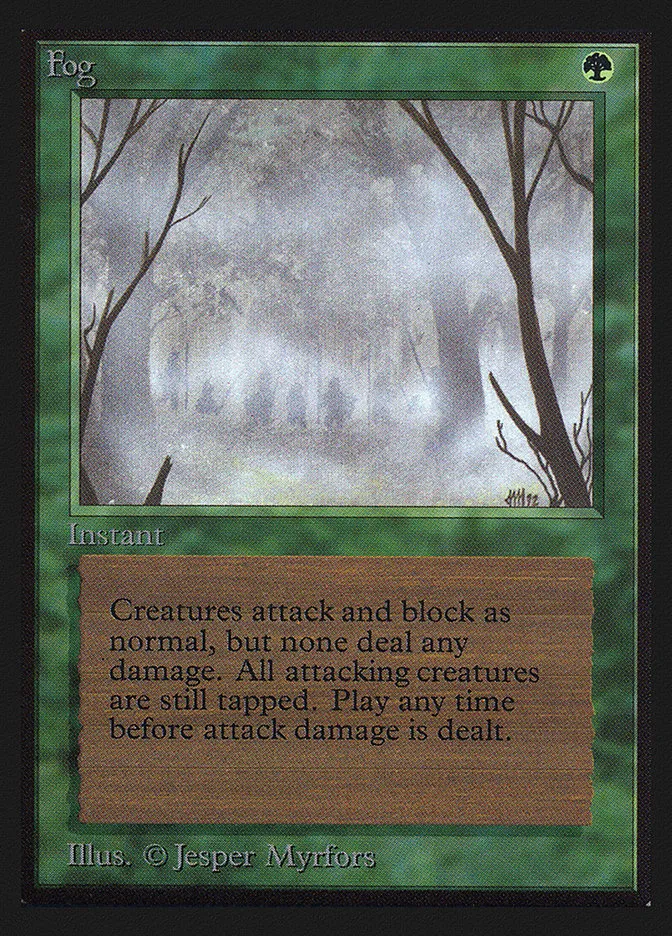 1993 Intl. Collectors' Edition Fog #194 common card image