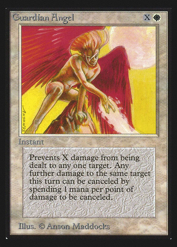 1993 Intl. Collectors' Edition Guardian Angel common #22 common card image