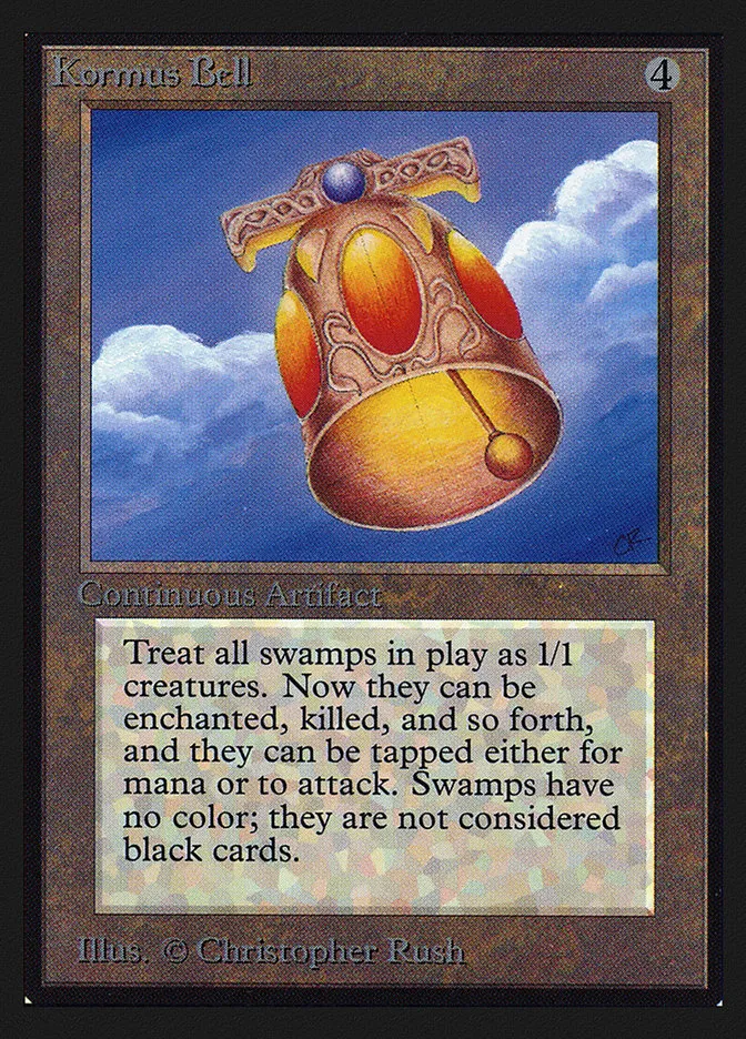 1993 Intl. Collectors' Edition Kormus Bell rare #257 rare card image