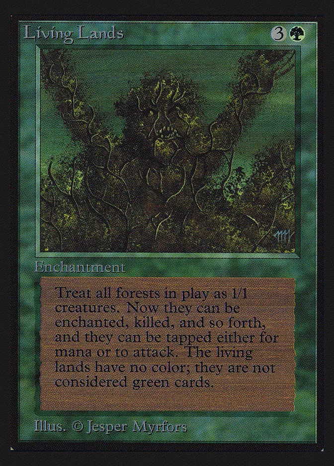 1993 Intl. Collectors' Edition Living Lands #210 rare card image