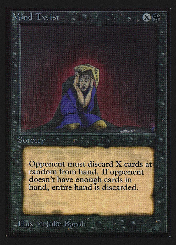 1993 Intl. Collectors' Edition Mind Twist #116 rare card image