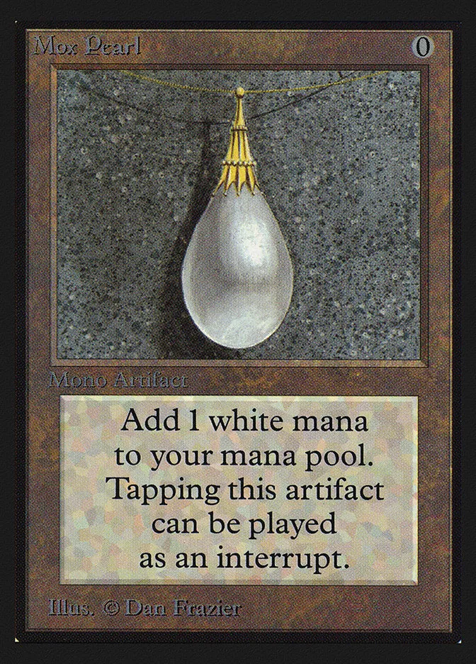 1993 Intl. Collectors' Edition Mox Pearl rare #264 rare card image