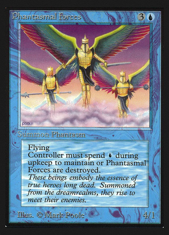 1993 Intl. Collectors' Edition Phantasmal Forces uncommon #68 uncommon card image