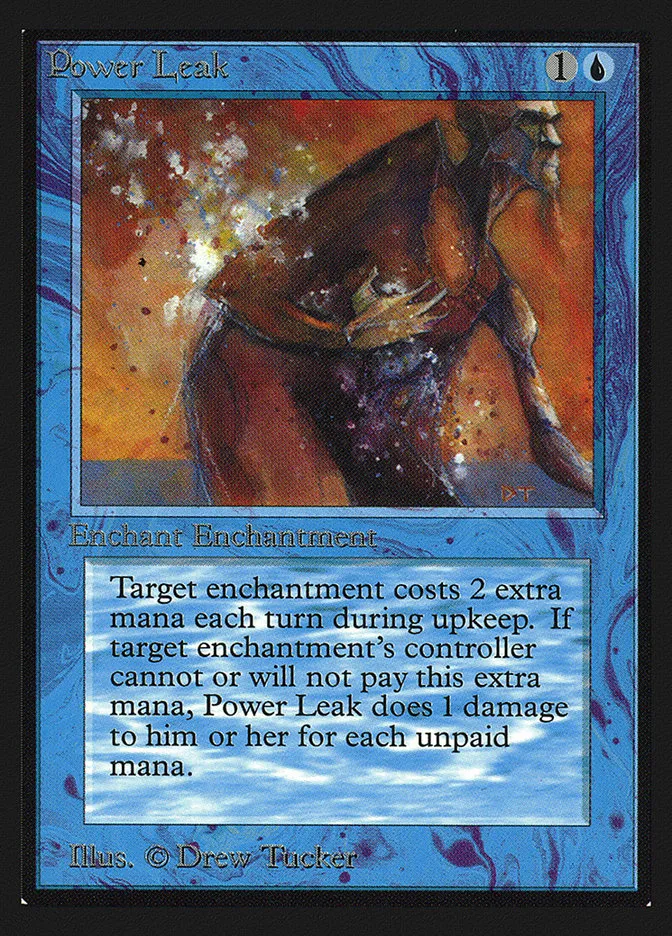 1993 Intl. Collectors' Edition Power Leak common #72 common card image