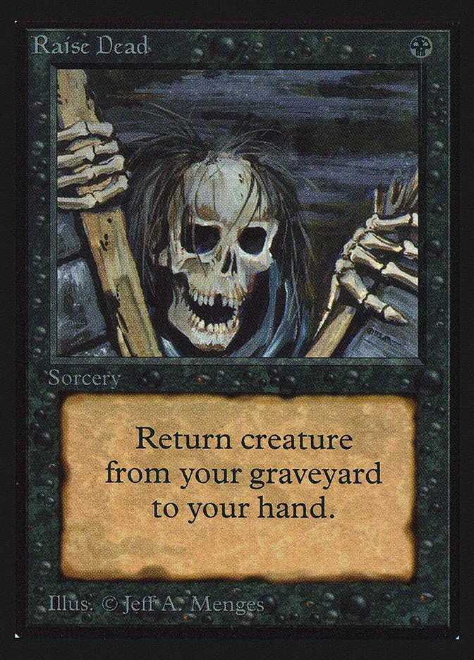 1993 Intl. Collectors' Edition Raise Dead common #123 common card image