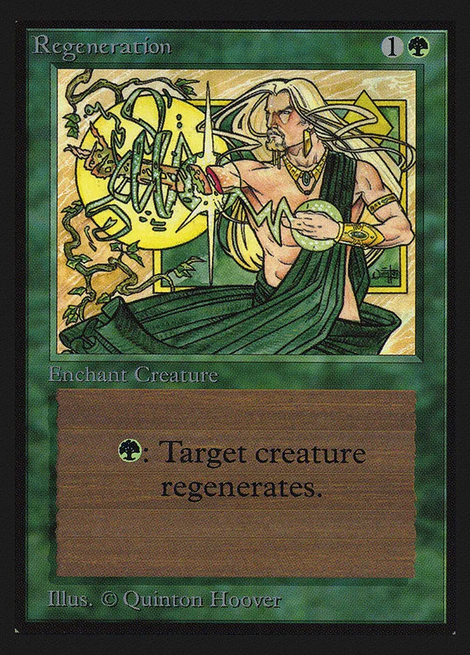 1993 Intl. Collectors' Edition Regeneration common #214 common card image