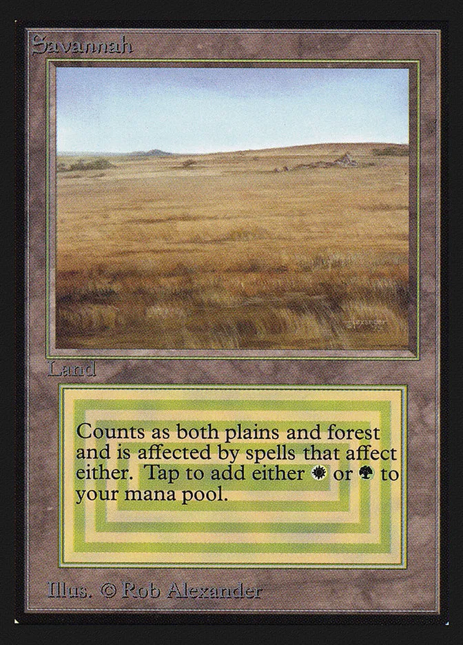 1993 Intl. Collectors' Edition Savannah #281 rare card image