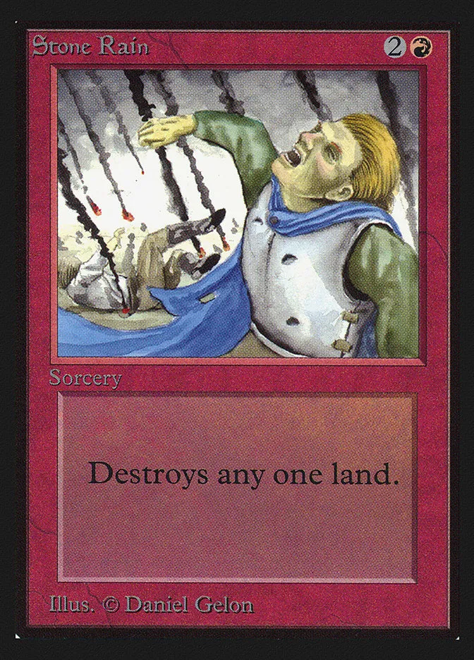 1993 Intl. Collectors' Edition Stone Rain common #178 common card image