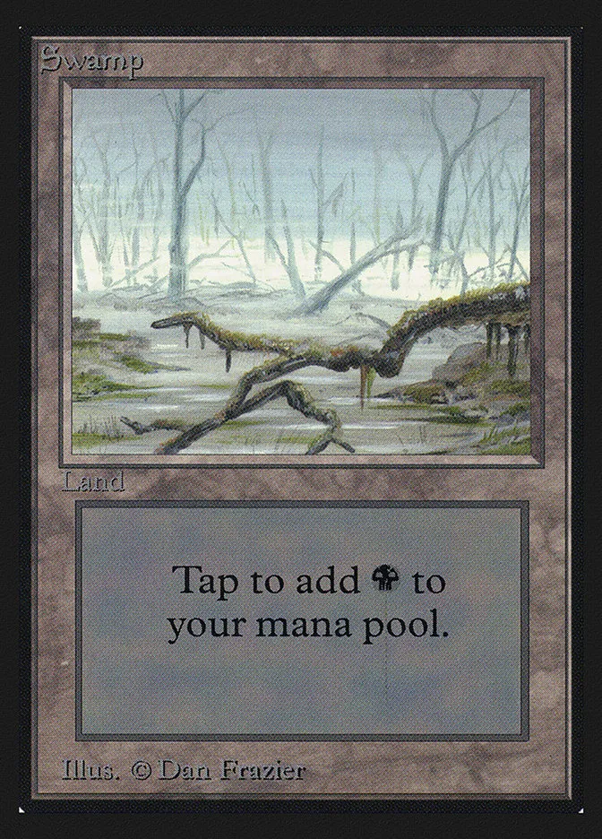 1993 Intl. Collectors' Edition Swamp #294 common card image