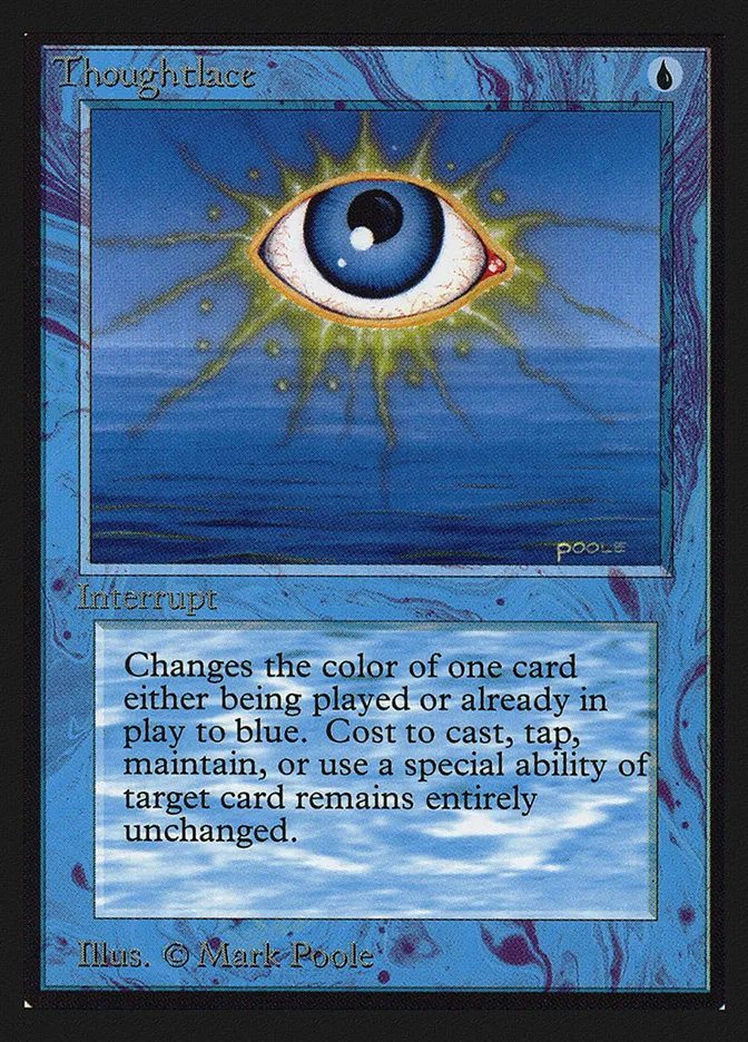 1993 Intl. Collectors' Edition Thoughtlace rare #83 rare card image
