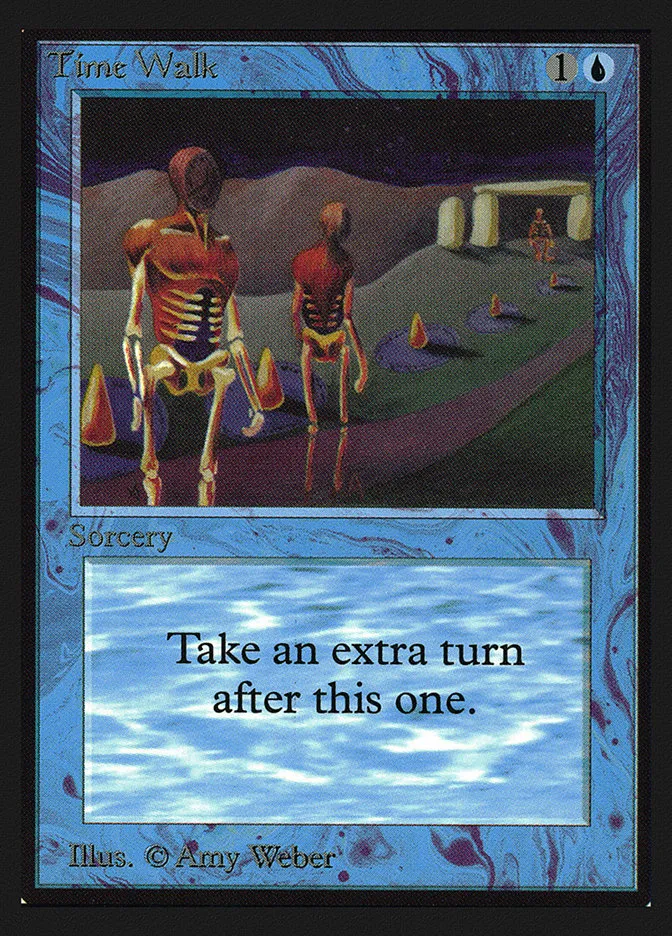 1993 Intl. Collectors' Edition Time Walk rare #84 rare card image