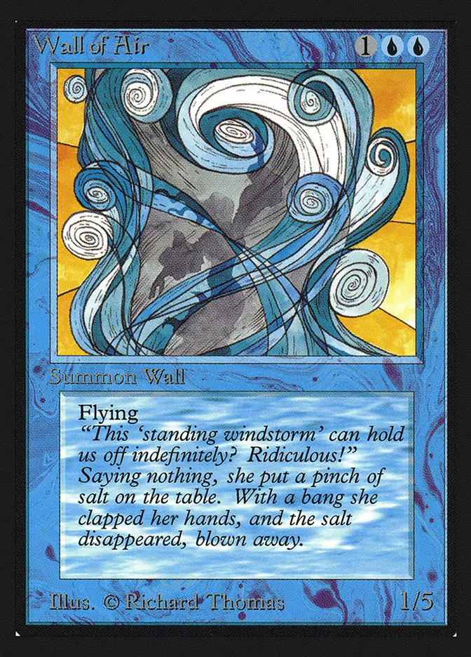 1993 Intl. Collectors' Edition Wall of Air #90 uncommon card image
