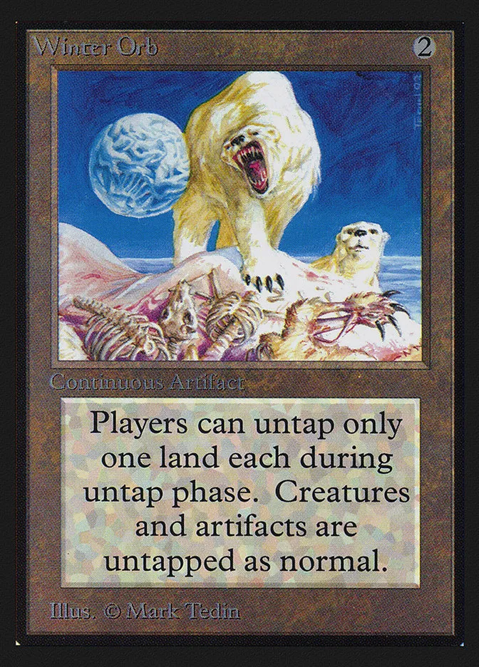 1993 Intl. Collectors' Edition Winter Orb #276 rare card image