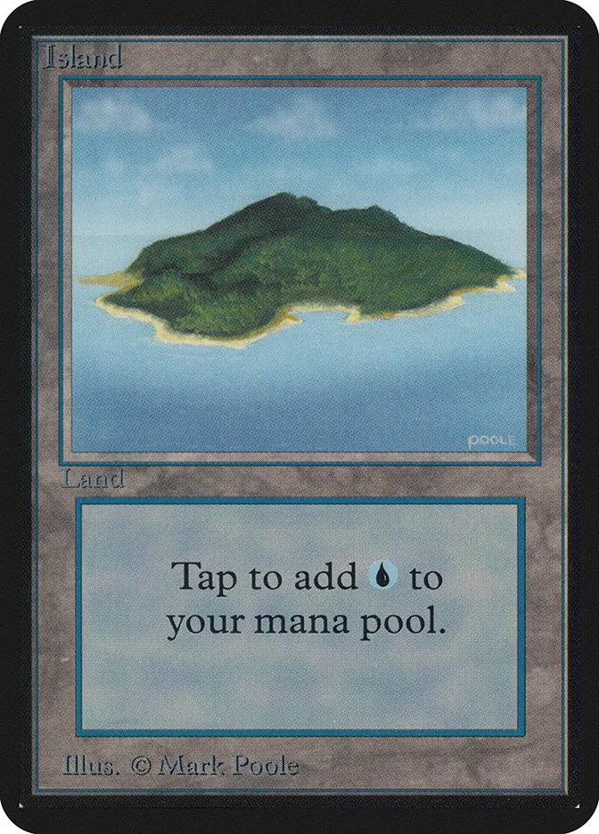 1993 Limited Edition Alpha Island common #289 common card image