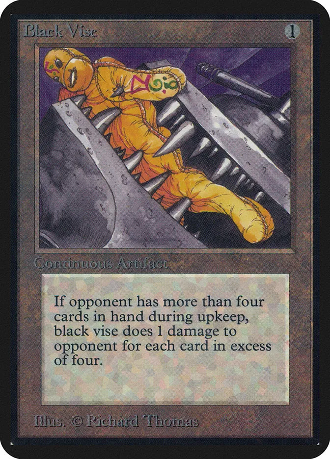 1993 Limited Edition Alpha Black Vise uncommon #233 uncommon card image