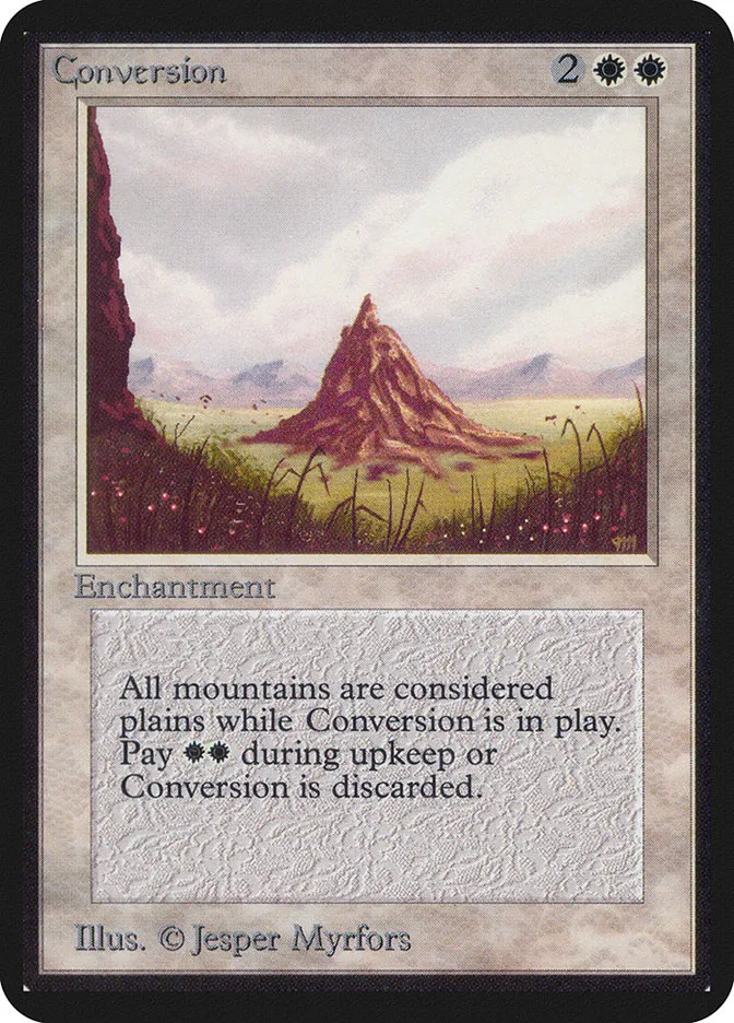 1993 Limited Edition Alpha Conversion uncommon #15 uncommon card image