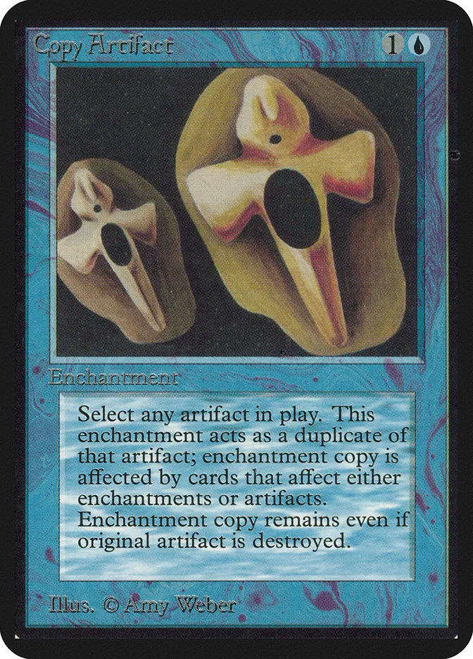 1993 Limited Edition Alpha Copy Artifact rare #53 rare card image