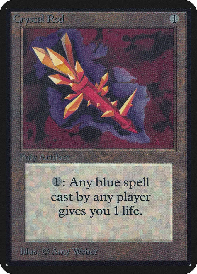 1993 Limited Edition Alpha Crystal Rod uncommon #239 uncommon card image