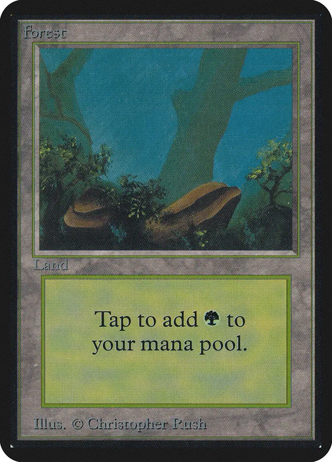 1993 Limited Edition Alpha Forest common #294 common card image
