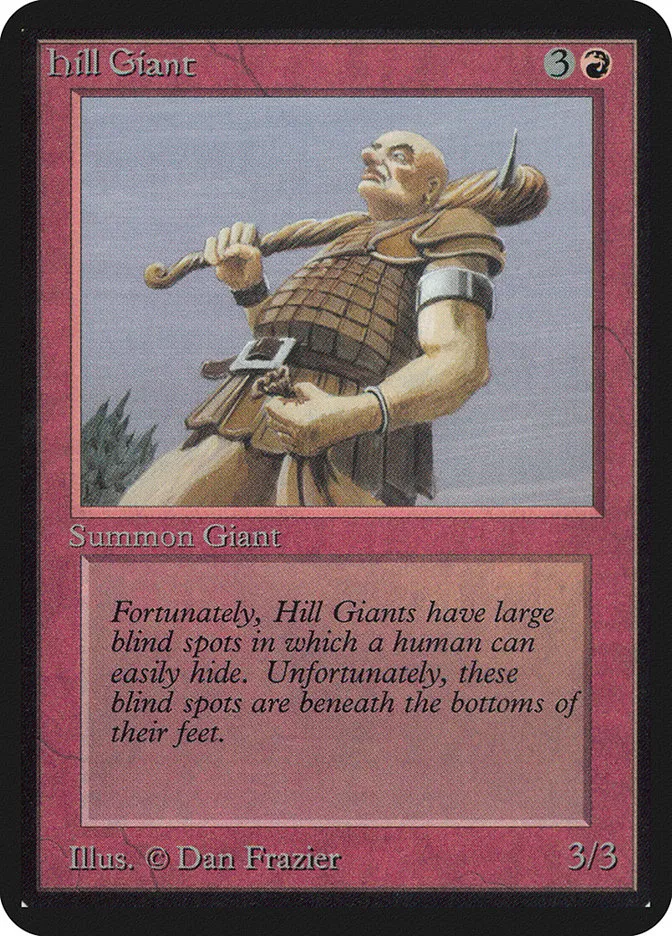 1993 Limited Edition Alpha Hill Giant common #157 common card image