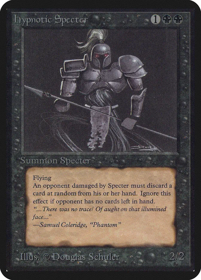 1993 Limited Edition Alpha Hypnotic Specter uncommon #112 uncommon card image