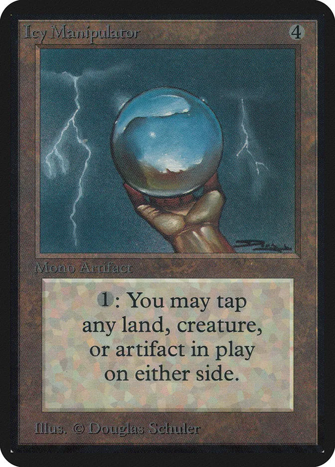 1993 Limited Edition Alpha Icy Manipulator uncommon #248 uncommon card image