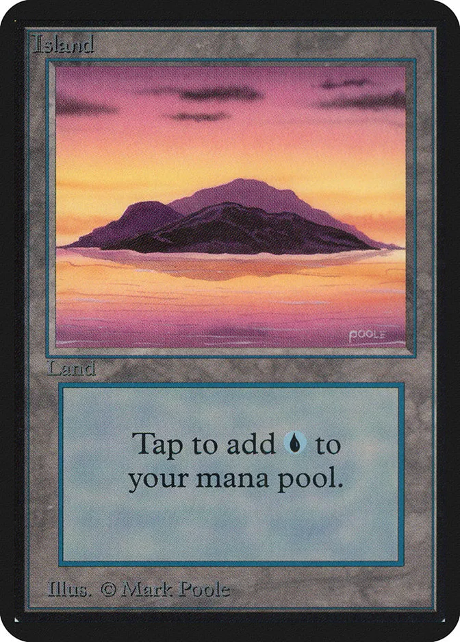 1993 Limited Edition Alpha Island common #288 common card image