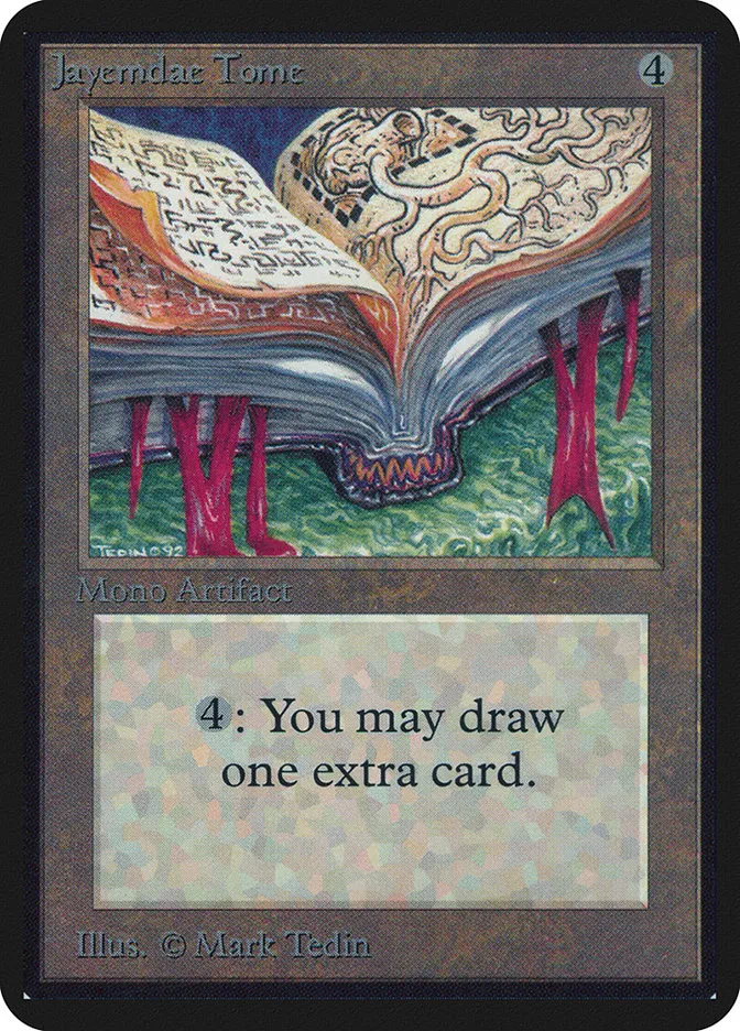 1993 Limited Edition Alpha Jayemdae Tome rare #254 rare card image