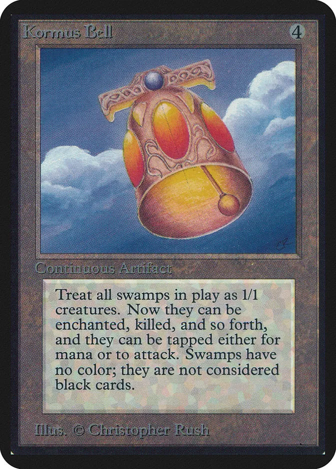 1993 Limited Edition Alpha Kormus Bell rare #256 rare card image