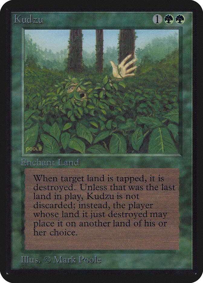 1993 Limited Edition Alpha Kudzu rare #204 rare card image
