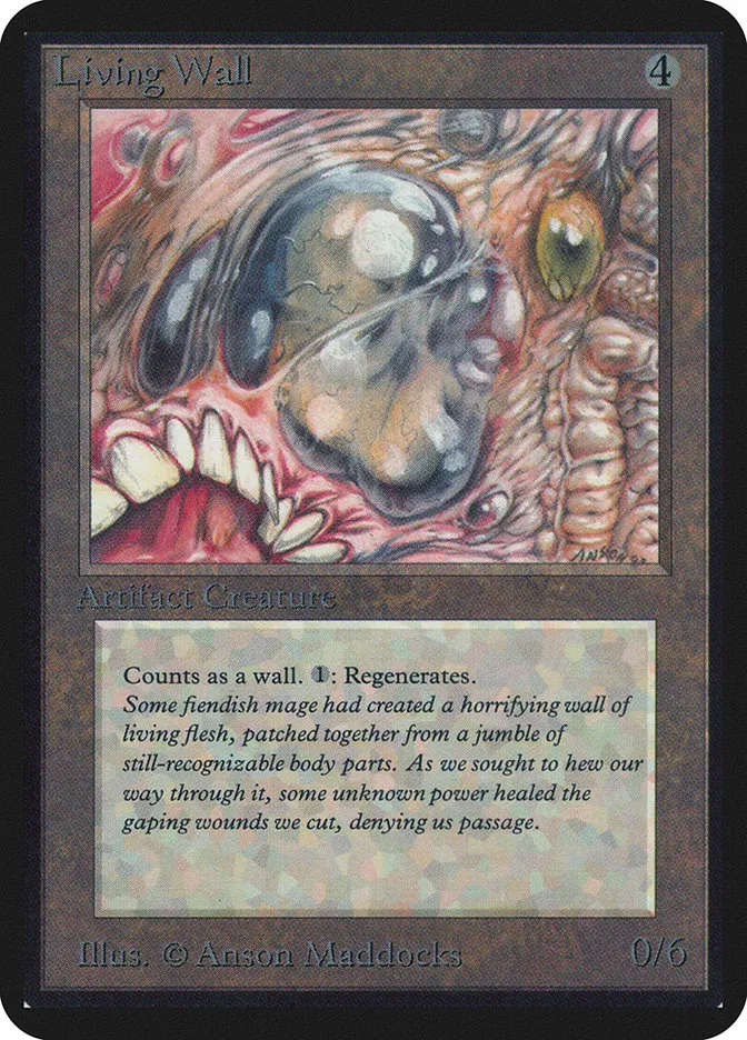 1993 Limited Edition Alpha Living Wall uncommon #258 uncommon card image