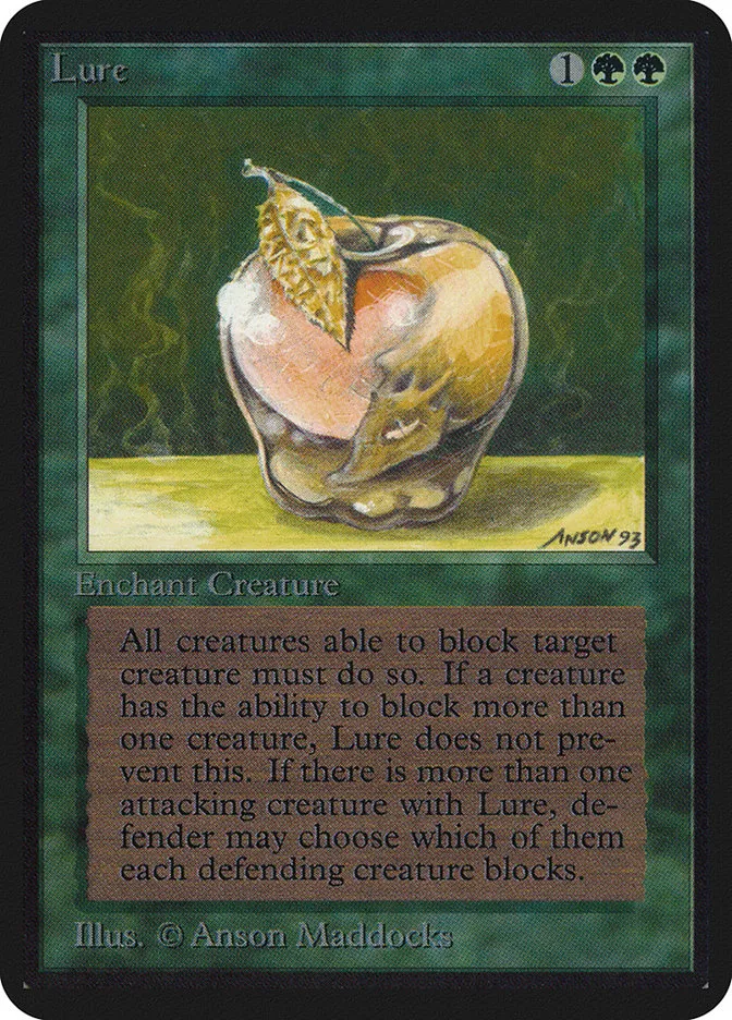 1993 Limited Edition Alpha Lure uncommon #211 uncommon card image