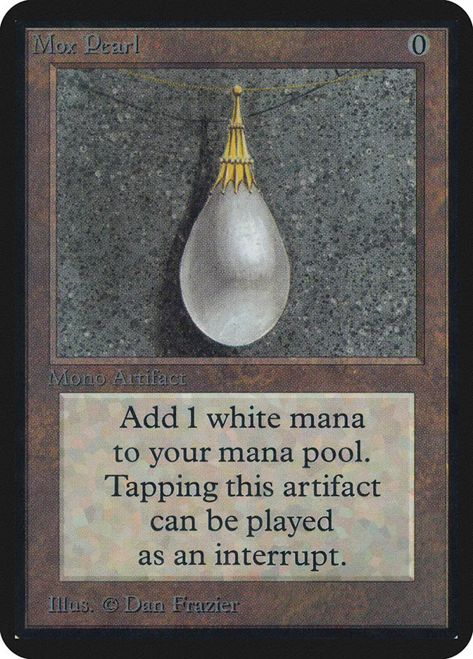 1993 Limited Edition Alpha Mox Pearl rare #263 rare card image