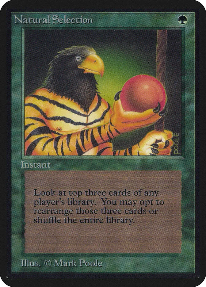 1993 Limited Edition Alpha Natural Selection rare #212 rare card image