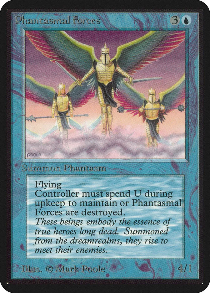 1993 Limited Edition Alpha Phantasmal Forces uncommon #67 uncommon card image