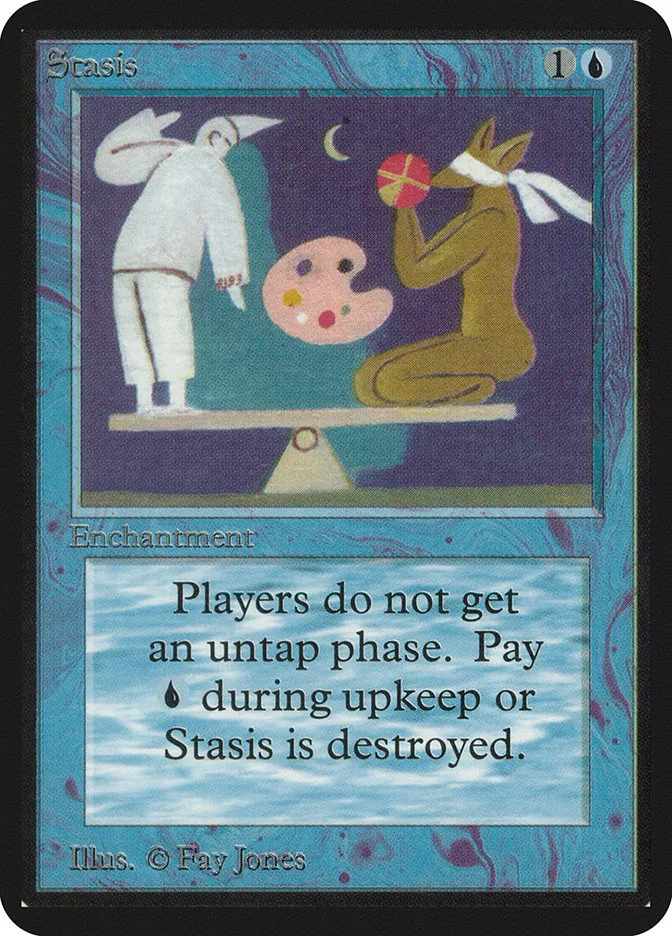 1993 Limited Edition Alpha Stasis rare #80 rare card image