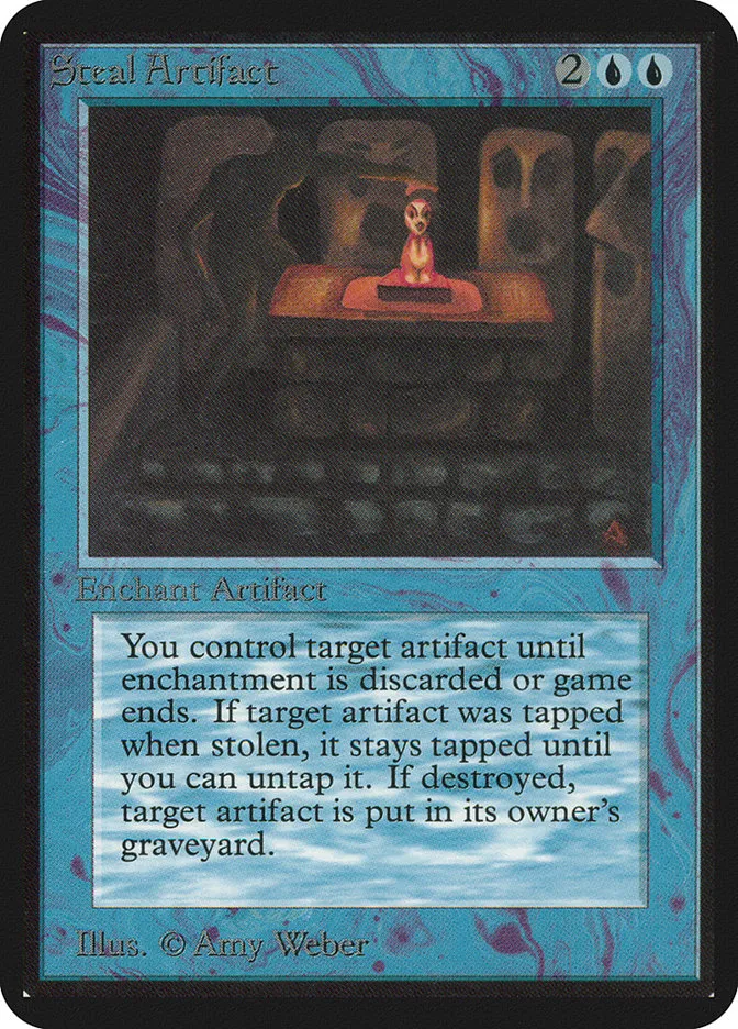 1993 Limited Edition Alpha Steal Artifact uncommon #81 uncommon card image