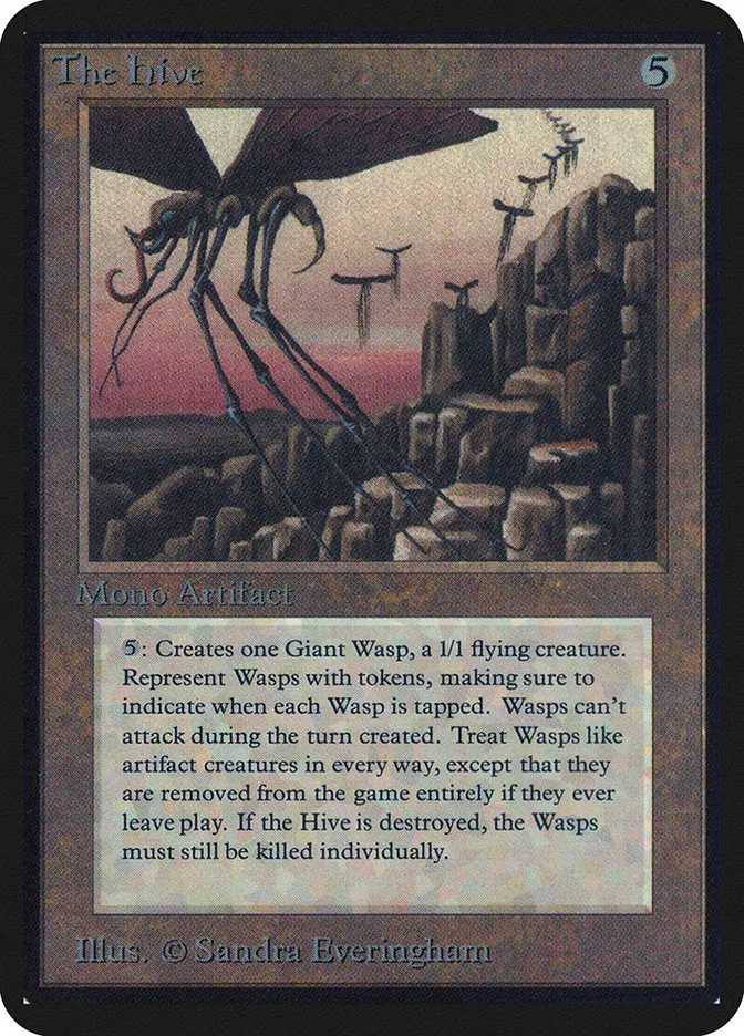 1993 Limited Edition Alpha The Hive rare #272 rare card image