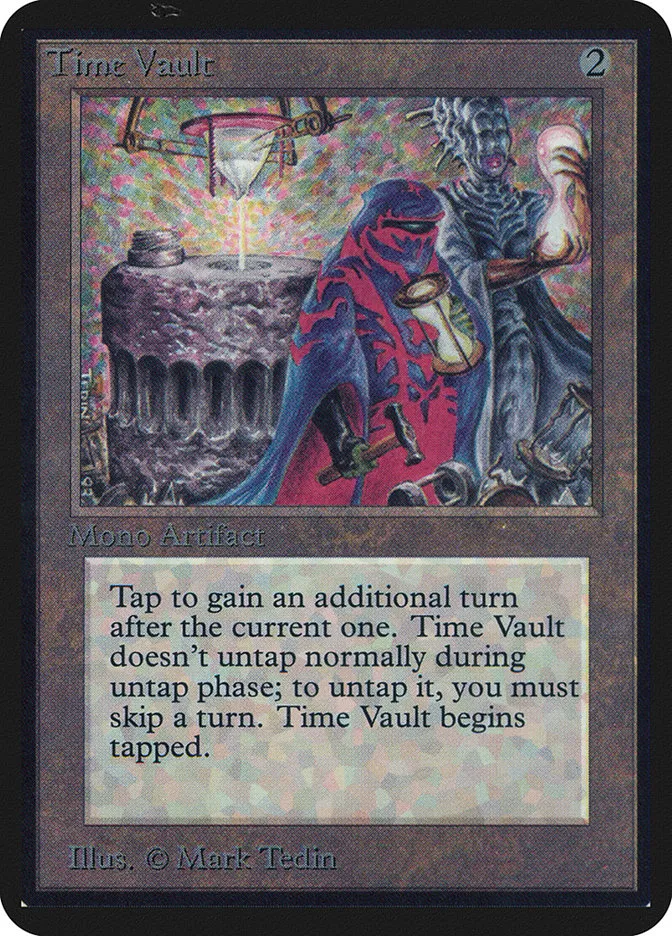 1993 Limited Edition Alpha Time Vault rare #274 rare card image
