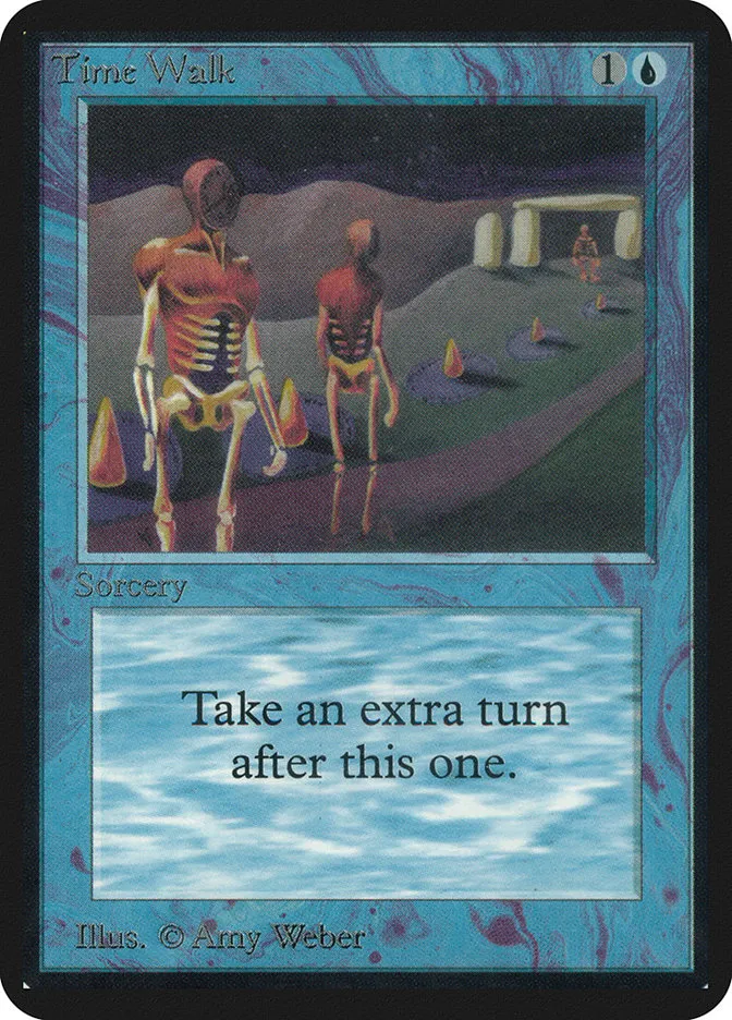 1993 Limited Edition Alpha Time Walk rare #83 rare card image