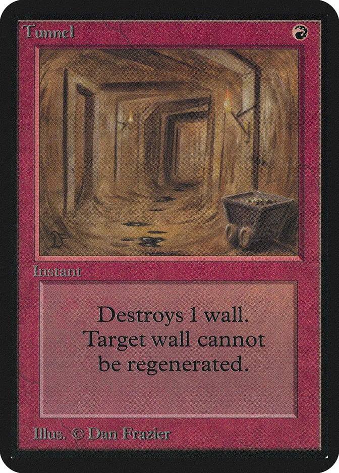 1993 Limited Edition Alpha Tunnel uncommon #178 uncommon card image
